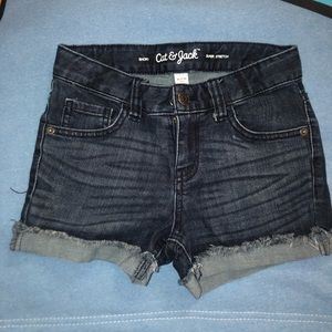 Dark Wash Jean Shorts